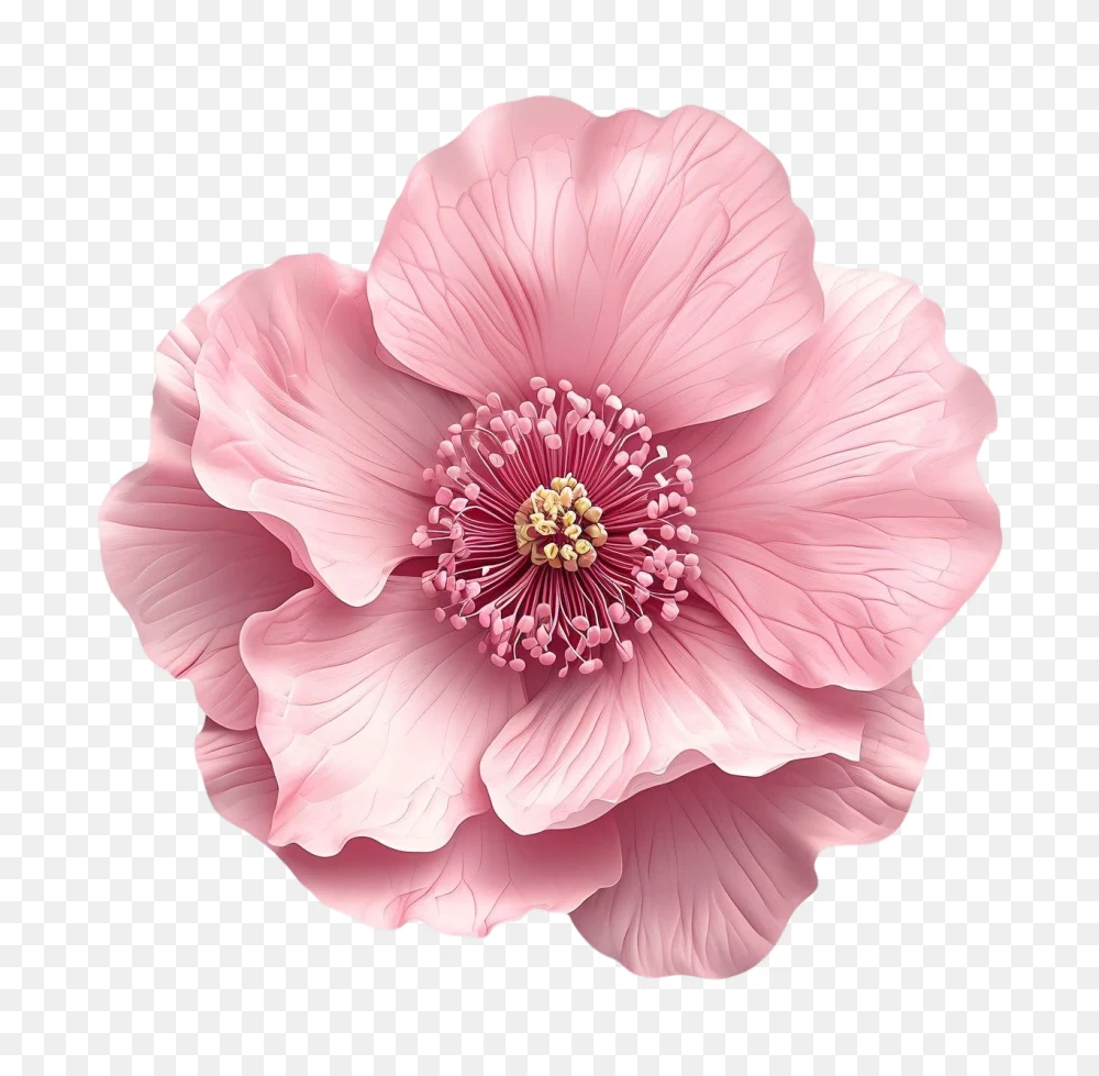 Beautiful Pink Peony Flower Bloom Transparent Background PNG  Transparent Background