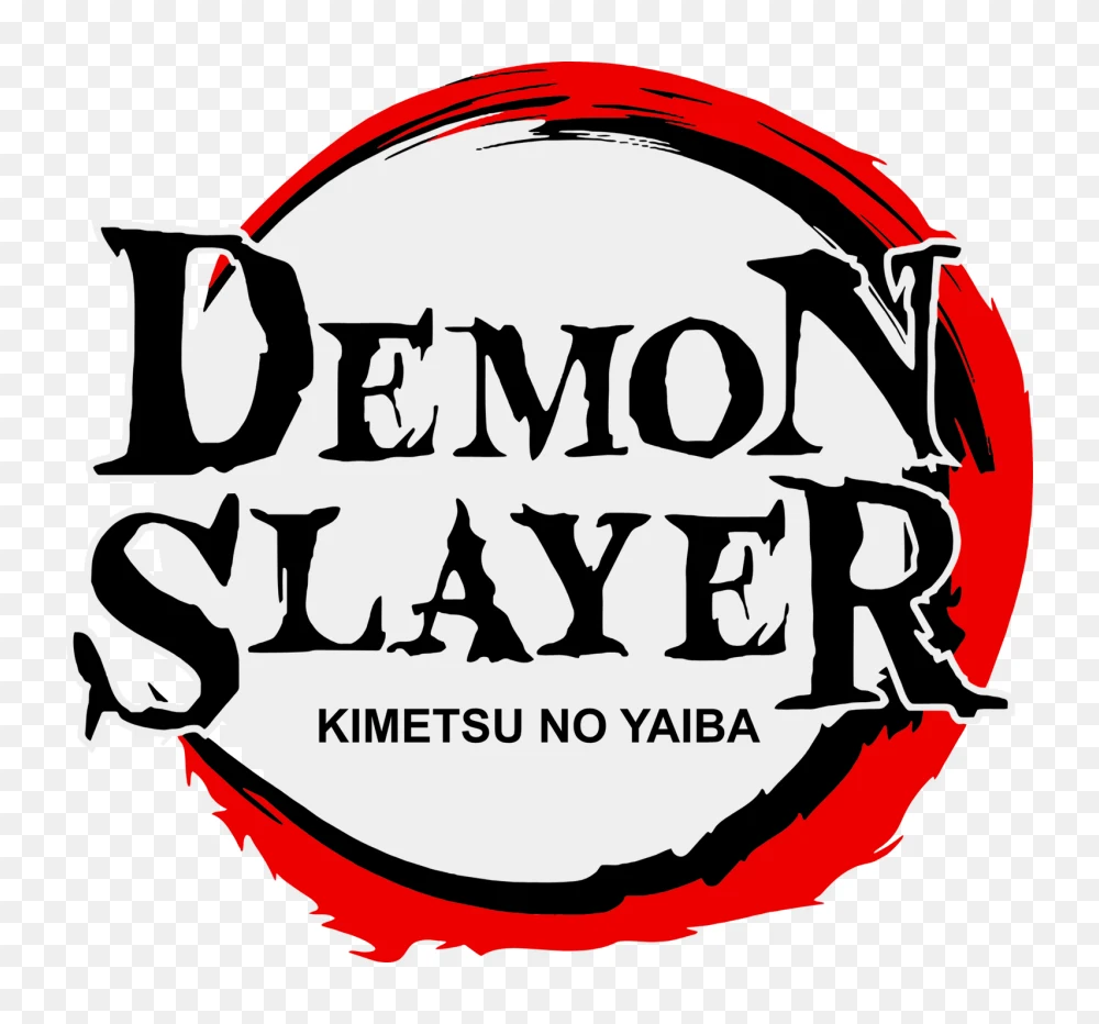 Demon Slayer Kimetsu Logo Transparent Background PNG  Transparent Background