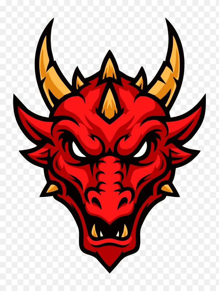 Red Dragon PNG Transparent Background  Transparent Background