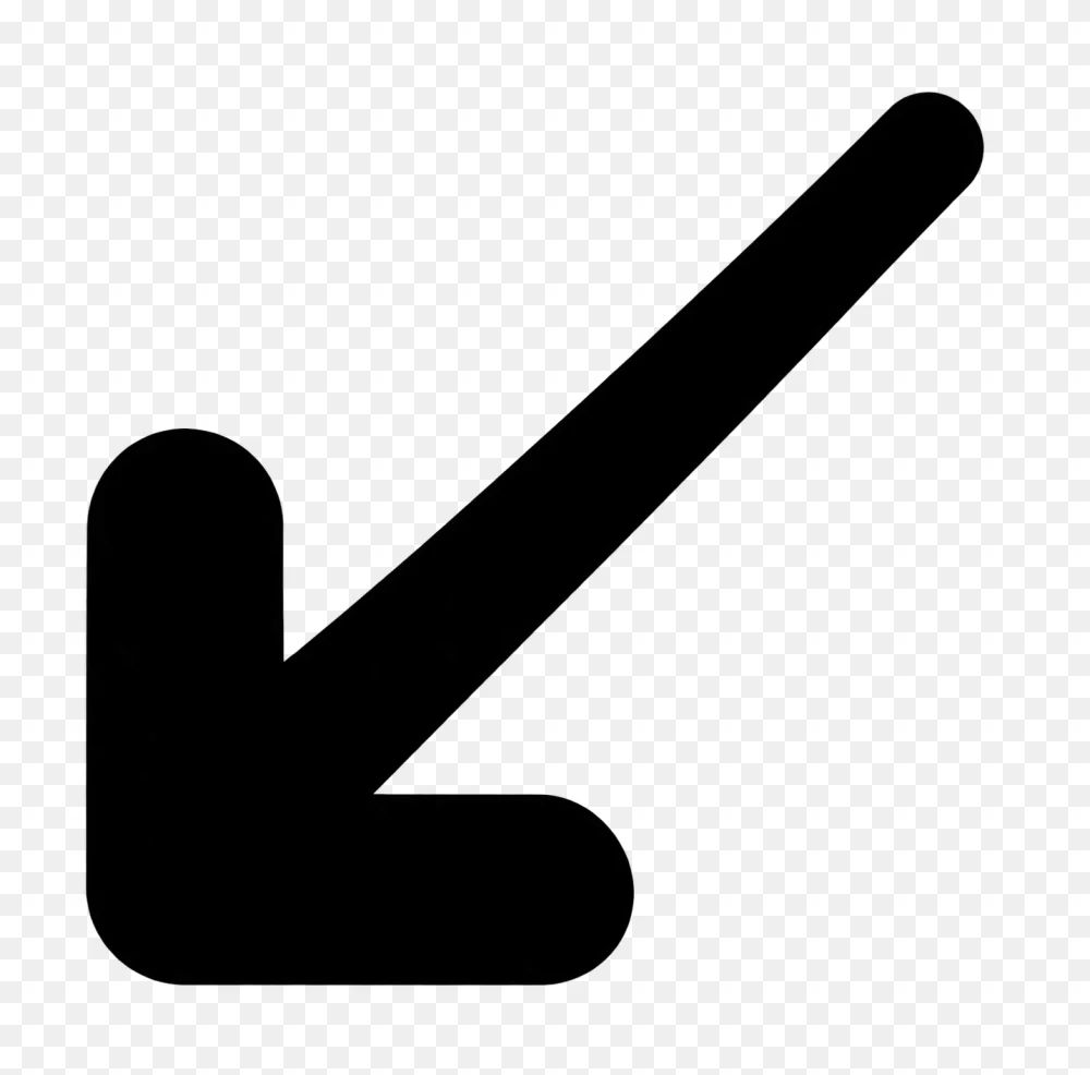 Black Arrow PNG Image Transparent Background  Transparent Background