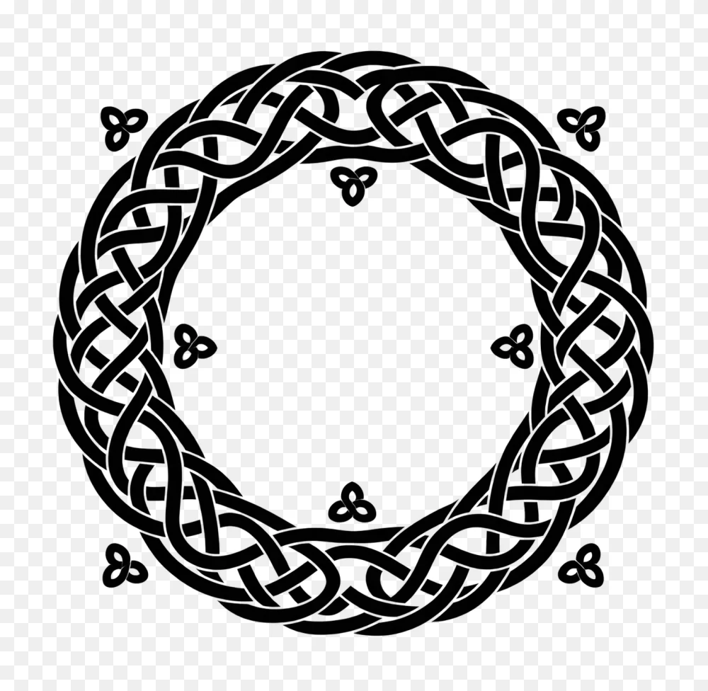 Celtic Knot Frame Transparent Background PNG  Transparent Background