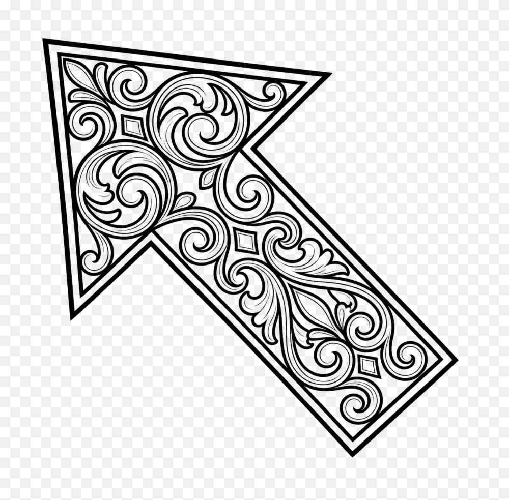 Decorative Arrow Vector Transparent Background PNG  Transparent Background
