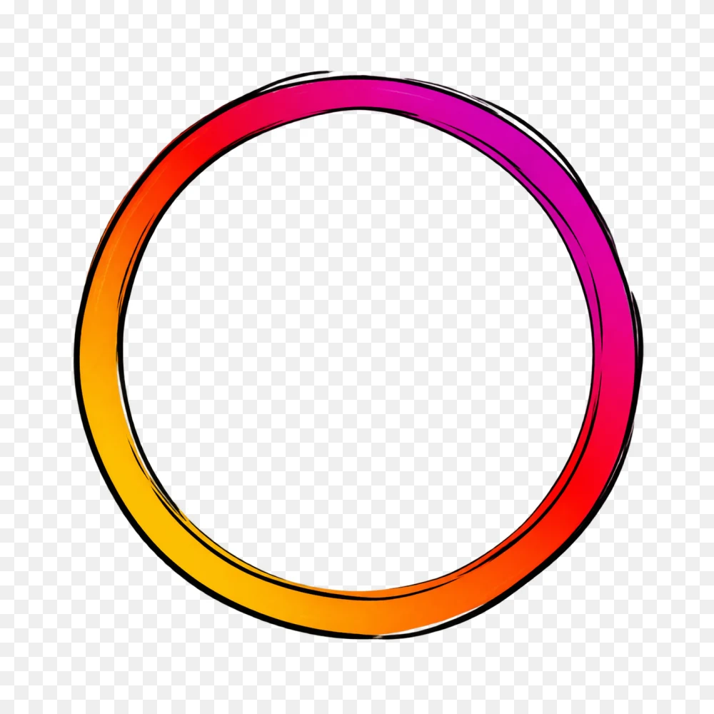 Gradient Circle Ring Transparent Background PNG  Transparent Background