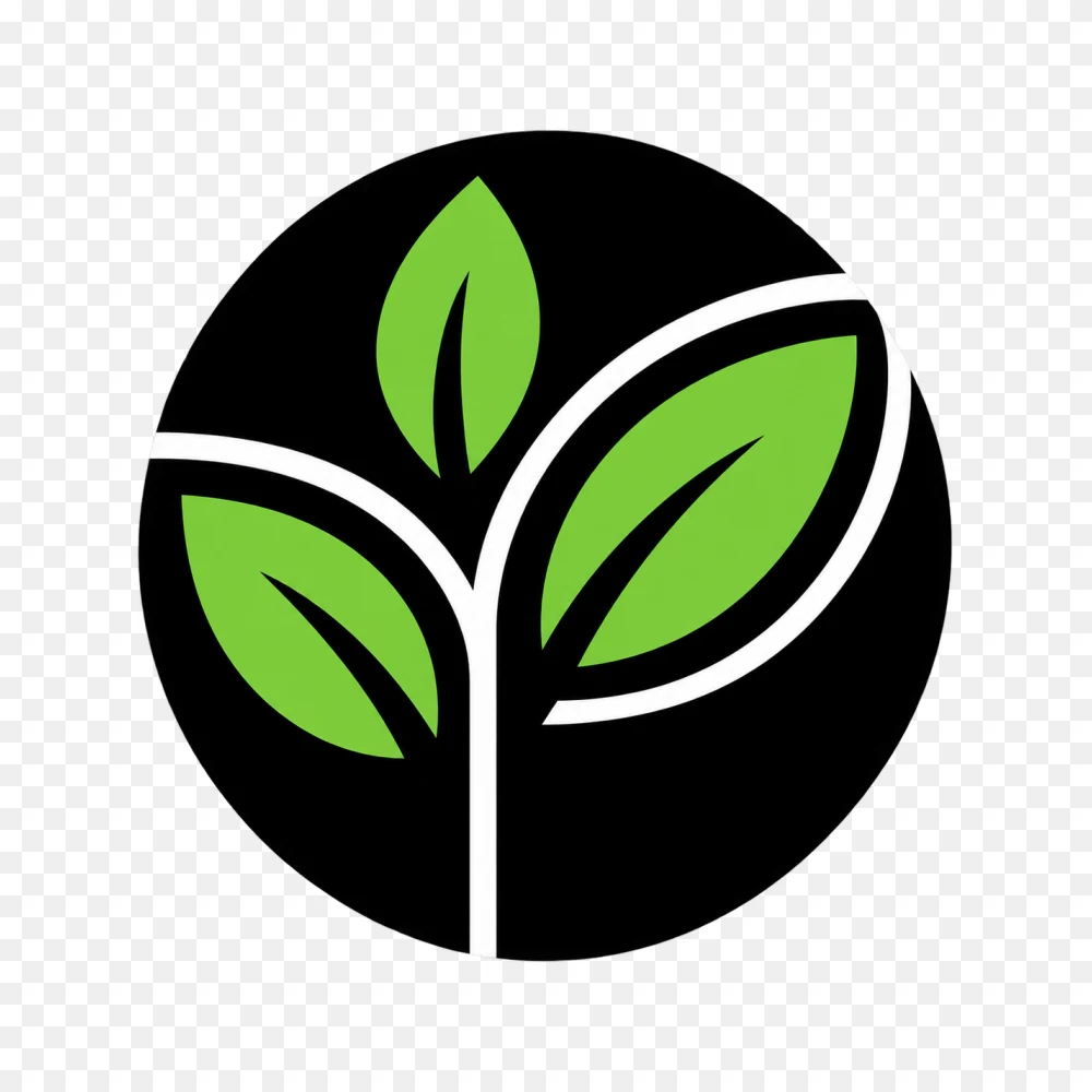 Green Sprout Plant Vector Icon PNG  Transparent Background