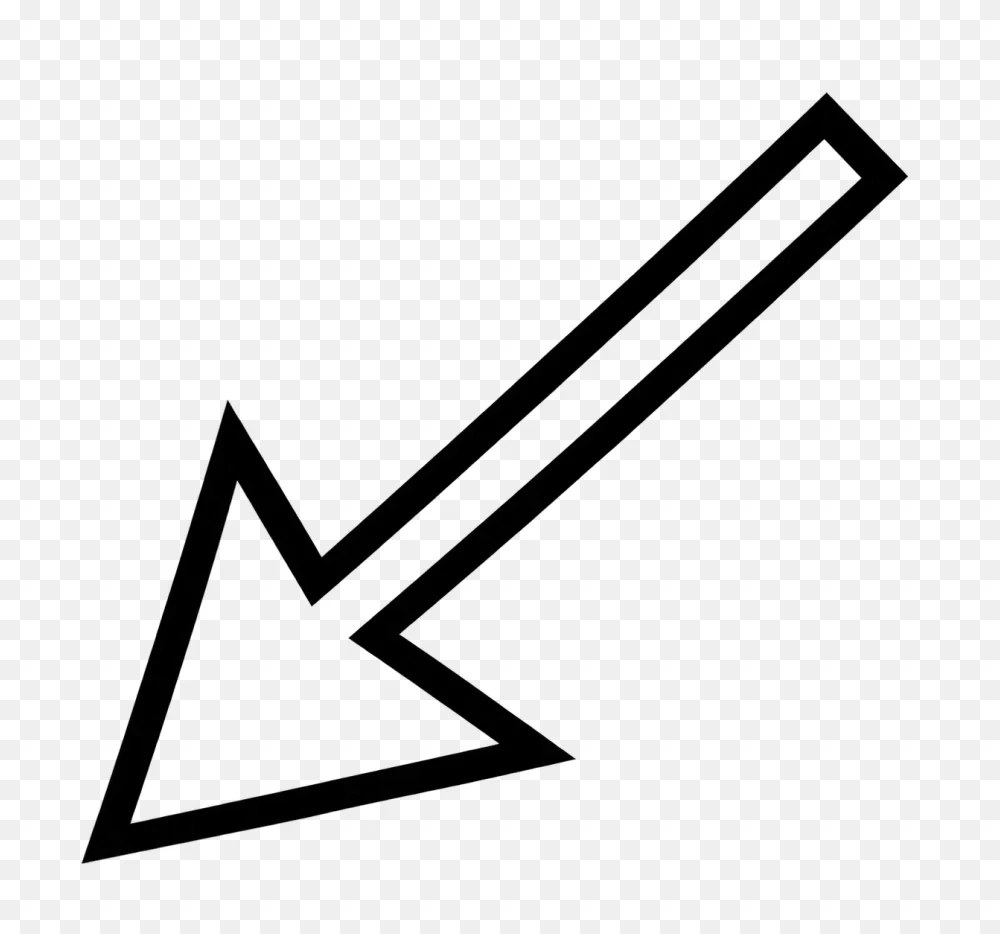 Minimalist Black Solid Fill Shape Graphic PNG  Transparent Background