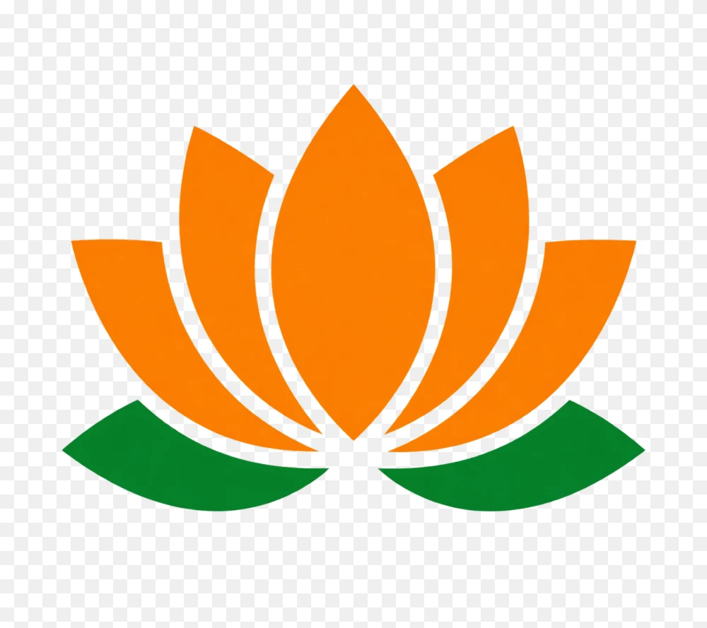Orange Lotus Flower Transparent Background PNG  Transparent Background