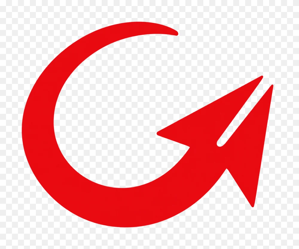 Red Curved Arrow Transparent Background PNG  Transparent Background