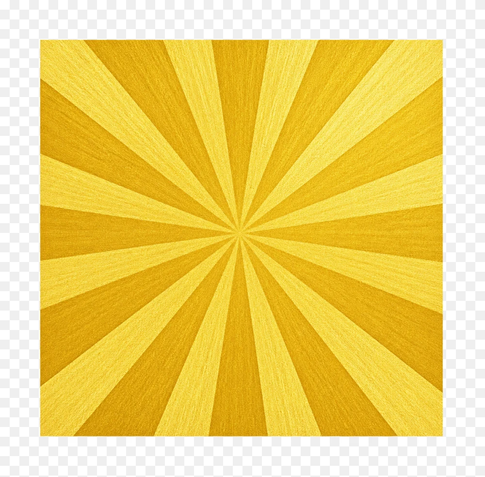 Vibrant Yellow Sunburst Textured Background Graphic PNG Transparent Background