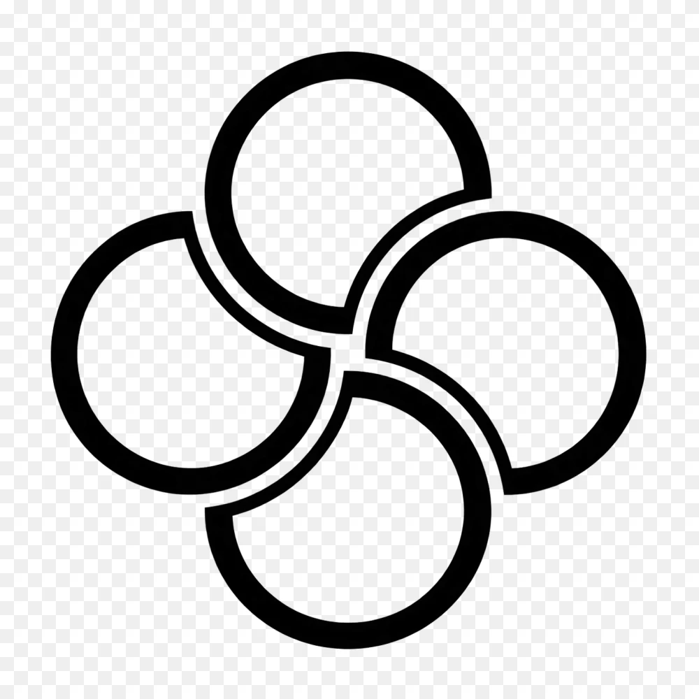 Black Basque Cross Symbol PNG Transparent Background  Transparent Background