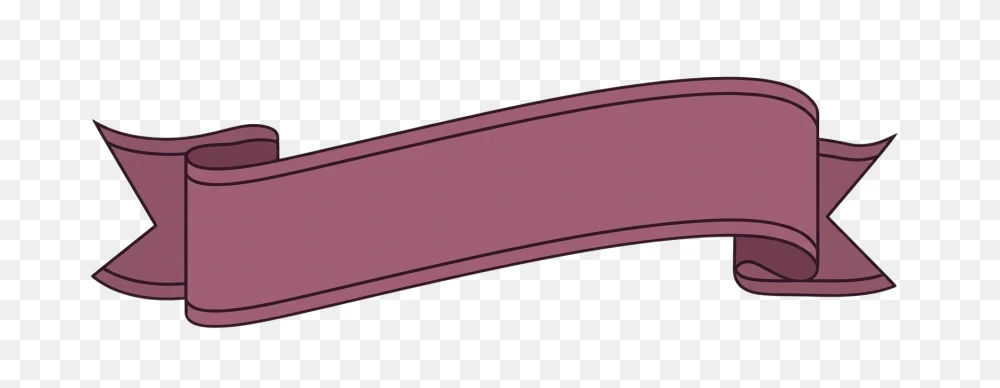 Purple Ribbon Banner PNG Transparent Background  Transparent Background