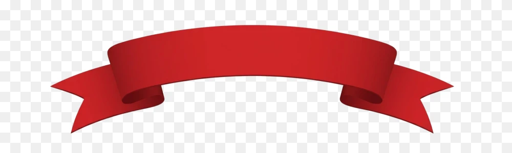Red Banner PNG Transparent Background Image  Transparent Background