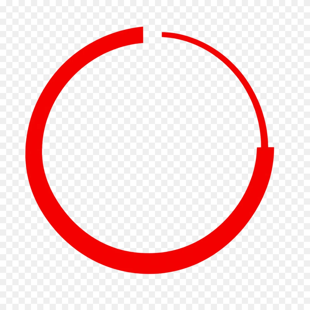 Red Circle PNG Transparent Background Vector  Transparent Background