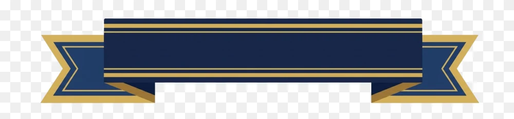 Blue Ribbon Banner Transparent Background PNG Transparent Background