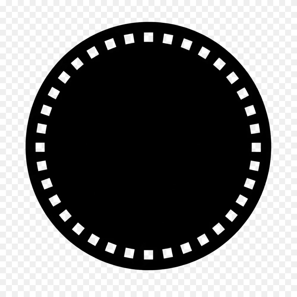 Circular Film Strip Transparent Background PNG  Transparent Background