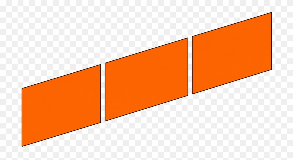 Orange Rectangles Transparent Background PNG Image  Transparent Background