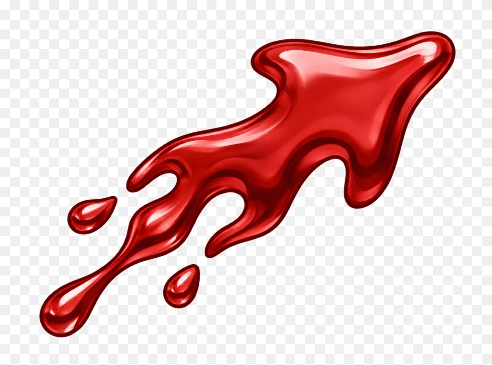 Glossy Red Liquid Arrow Transparent Background PNG  Transparent Background