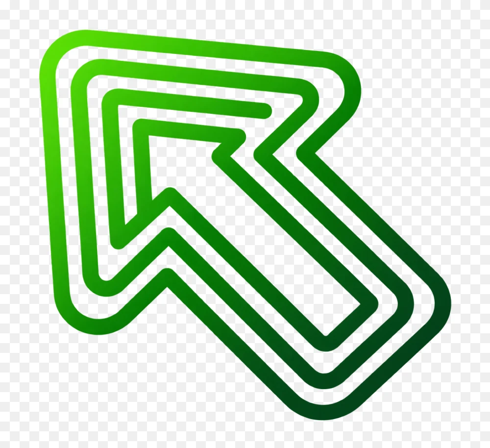 Green Neon Arrow PNG Transparent Background  Transparent Background