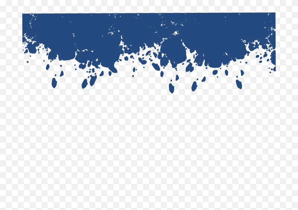 Pixelated Blue Skyline Silhouette Transparent Background PNG Transparent Background